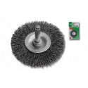 STALCO Szczotka tarczowa 100mm trzpień 6mm S-34440