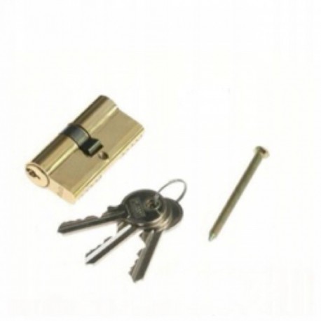 Wkładka M&D bębenkowa 45x50 mosiężna 3klucze