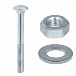 Śruba stolarska 6x120 PODKŁADKA NAKRĘTKA KPL 10szt