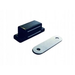 Magnes do Mebli czarny ZATRZASK MEBLOWY DO SZAFEK