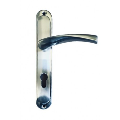 Klamka do drzwi pokojowych SREBRNA ROMA 72 WKŁAD