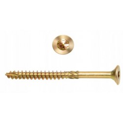 Wkręty ciesielskie KMWHT łeb stożkowy 6X160 TORX